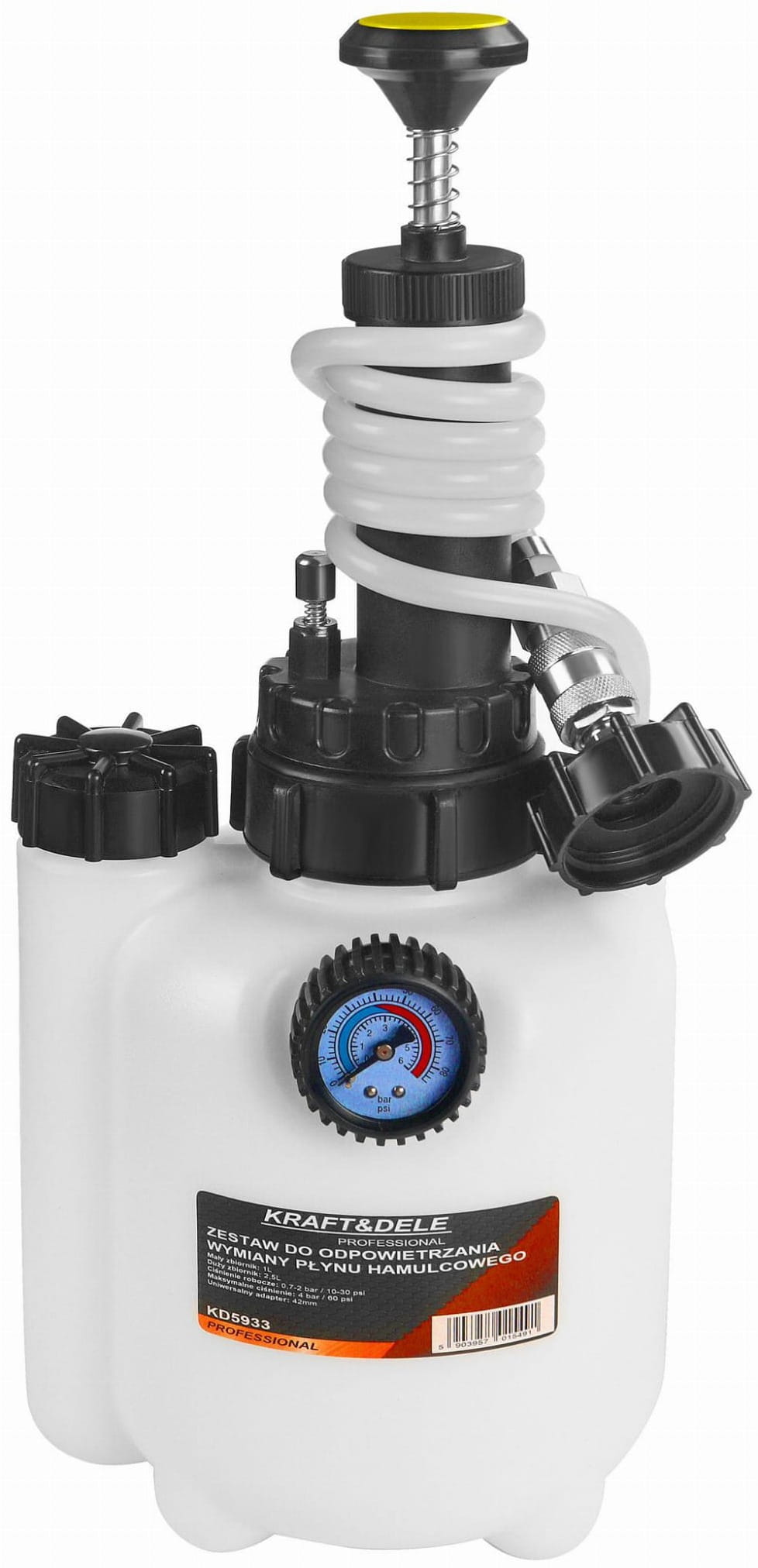 DEVICE FOR BLEEDING BRAKE FLUID REPLACEMENT KD5933