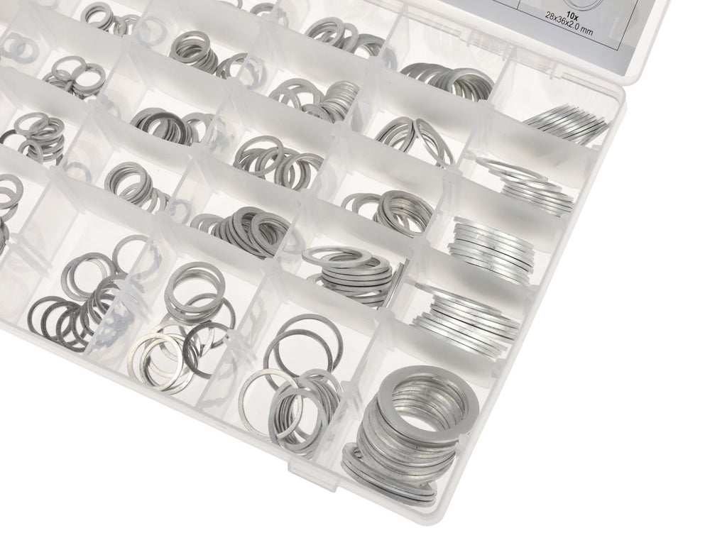 Aluminium washers, 300 pcs