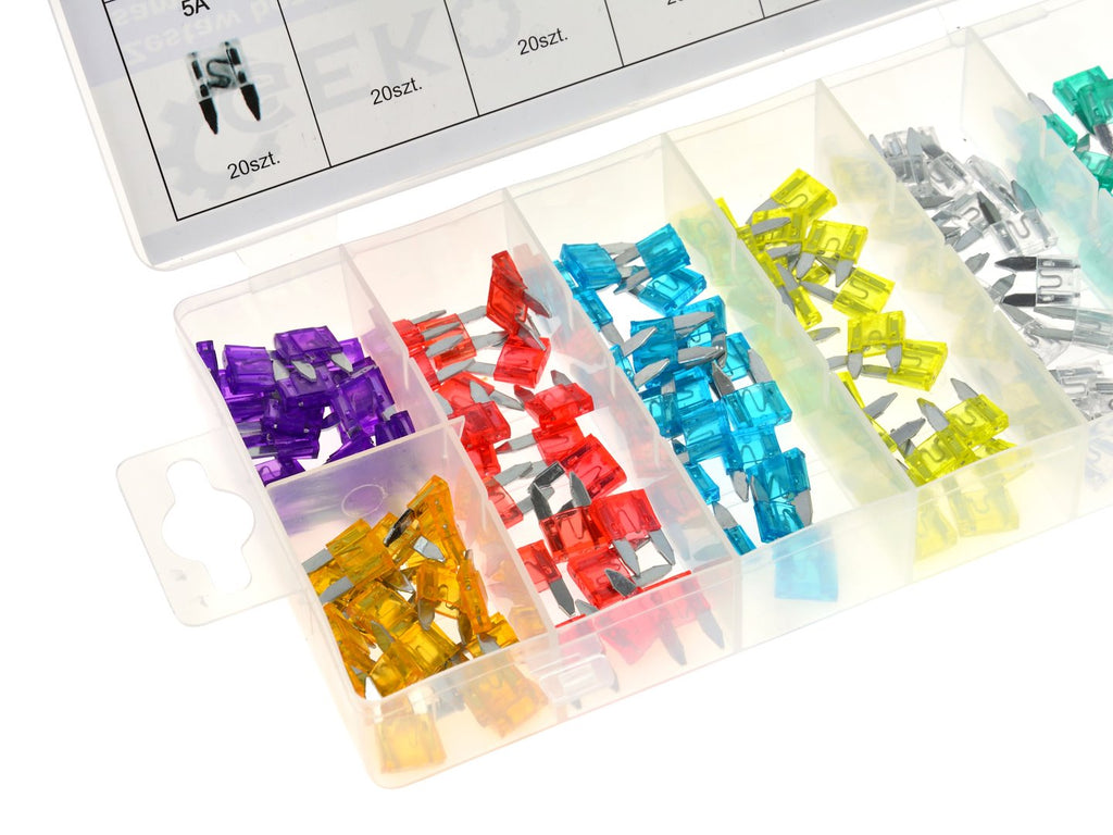 140 pcs Mini Auto Fuse Set