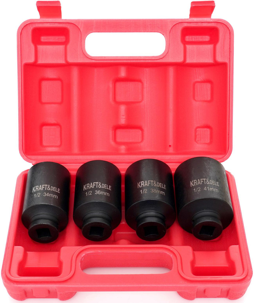 6-POINT IMPACT SOCKETS 1/2" 4PCS KD11753