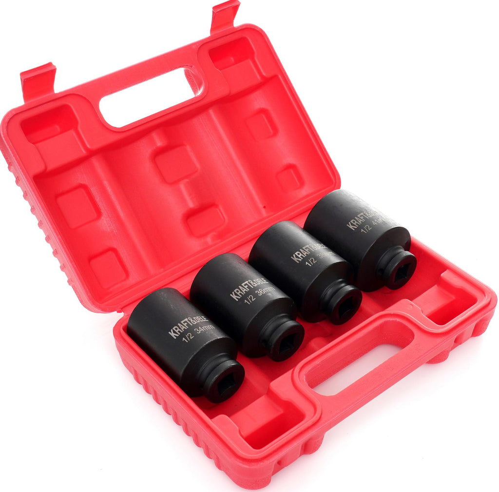 6-POINT IMPACT SOCKETS 1/2" 4PCS KD11753