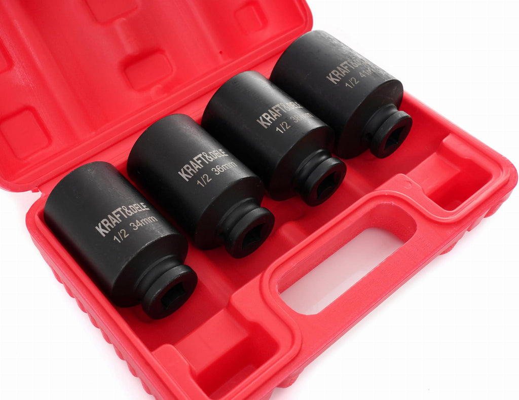 6-POINT IMPACT SOCKETS 1/2" 4PCS KD11753