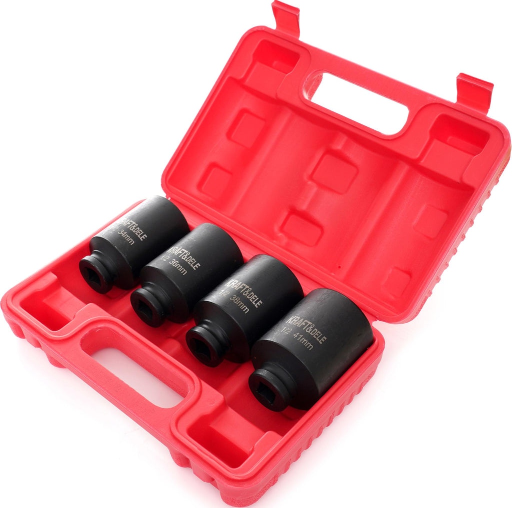 6-POINT IMPACT SOCKETS 1/2" 4PCS KD11753