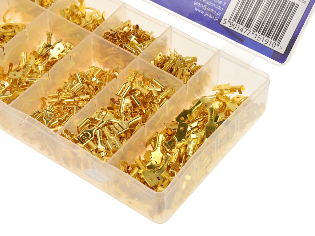 Automotive Non-Insulated Terminal Connector Kit, 750 pcs