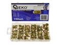 Steel Rivet Nuts Assortment, 150 pc
