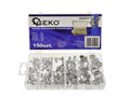 150 pcs Aluminium Rivet Nuts Assortment