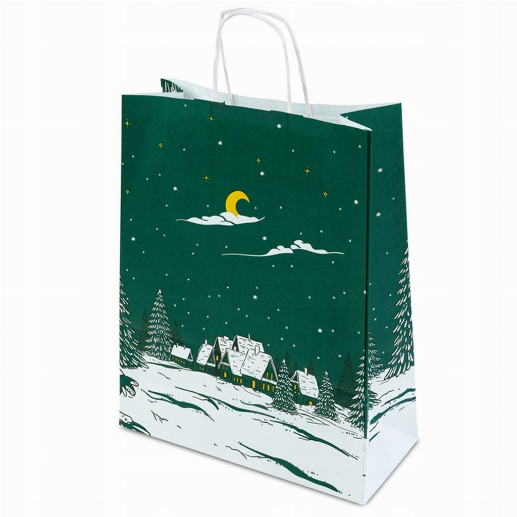 Christmas Gift Bags Green Tree 25 pcs