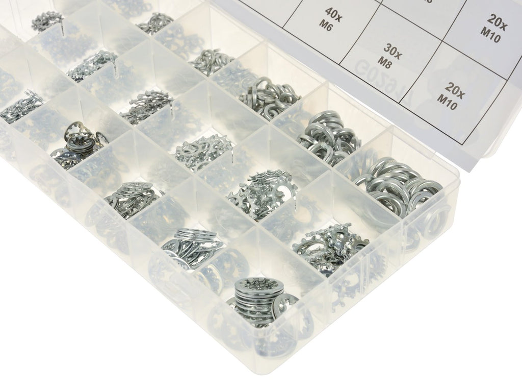 720 pcs Lock Washer Assortment