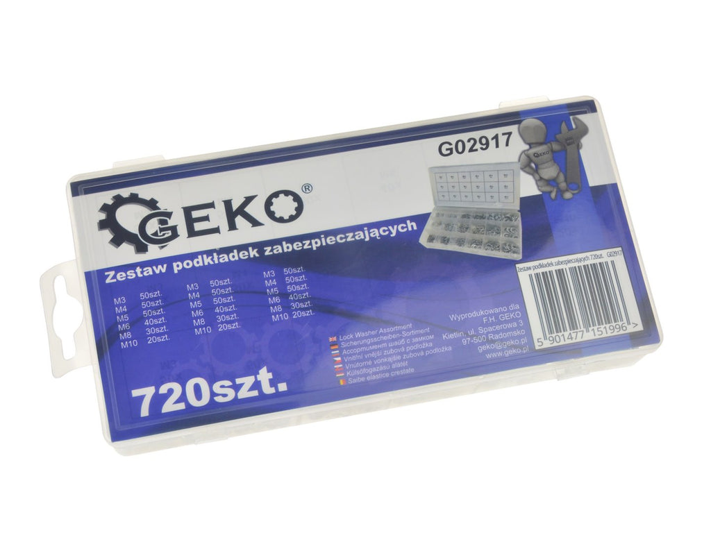 720 pcs Lock Washer Assortment