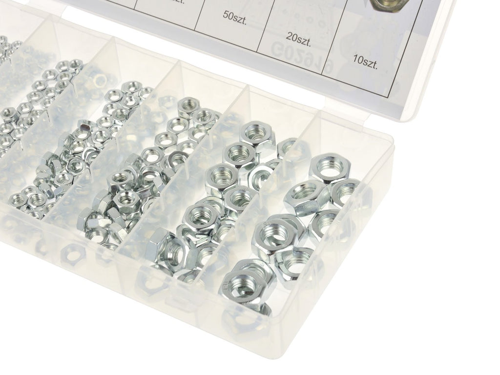 300 pcs stainless steel nuts