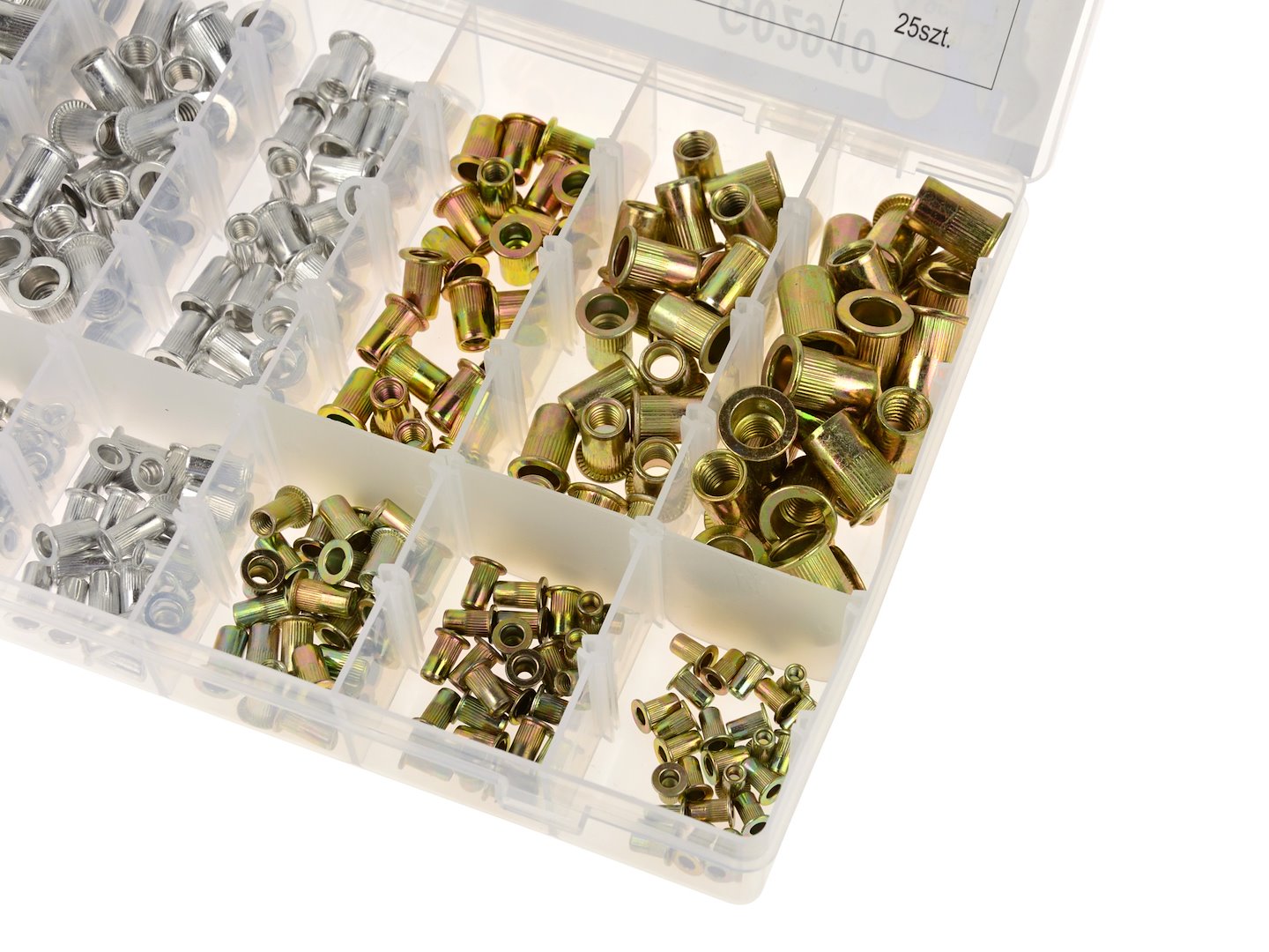 Steel / Aluminium Rivet Nuts Assortment, 300 pcs