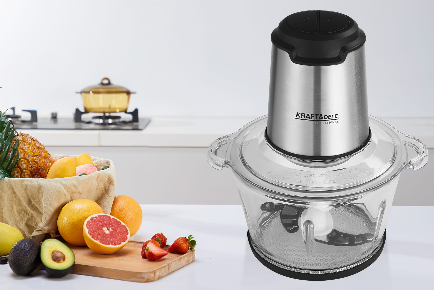 ELECTRIC CHOPPER FOR MEAT AND VEGETABLES 2L KD4120