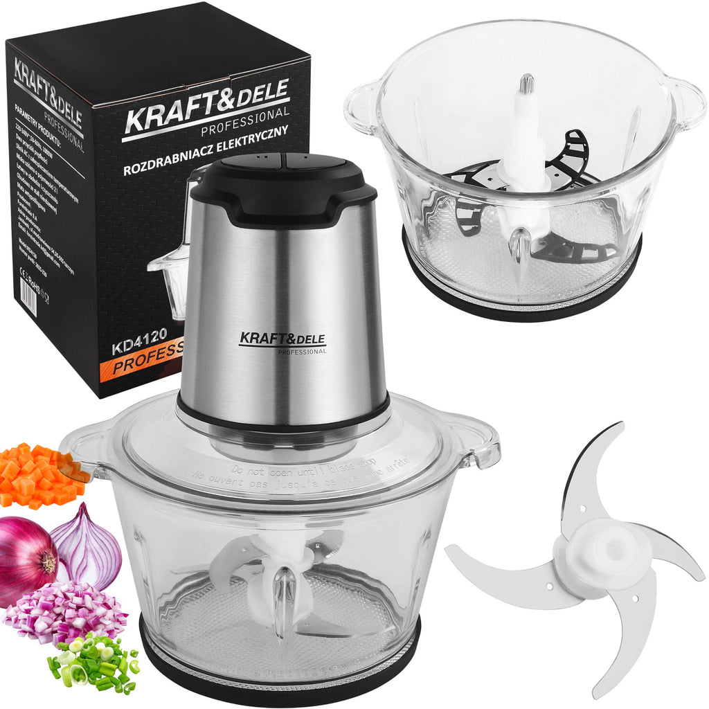 ELECTRIC CHOPPER FOR MEAT AND VEGETABLES 2L KD4120