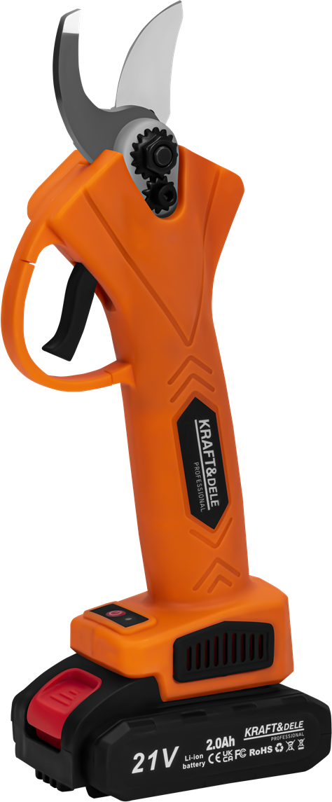 21V 2Ah x 2 pcs cordless pruner + charger KD5091