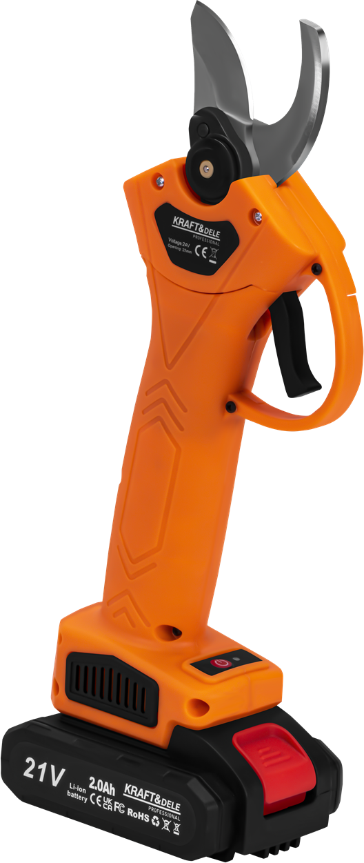 21V 2Ah x 2 pcs cordless pruner + charger KD5091