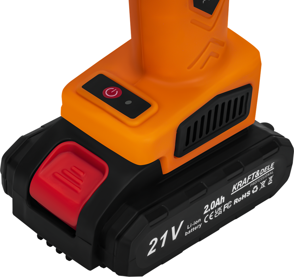 21V 2Ah x 2 pcs cordless pruner + charger KD5091