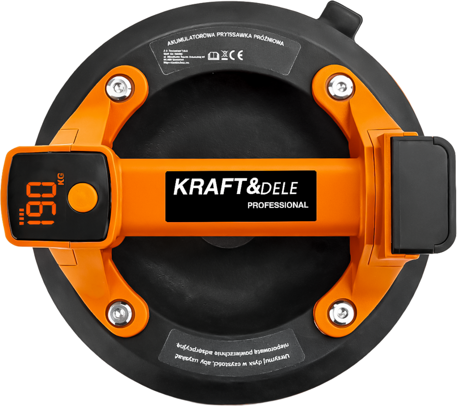 Vacuum battery suction cup 200mm 190kg KD11986
