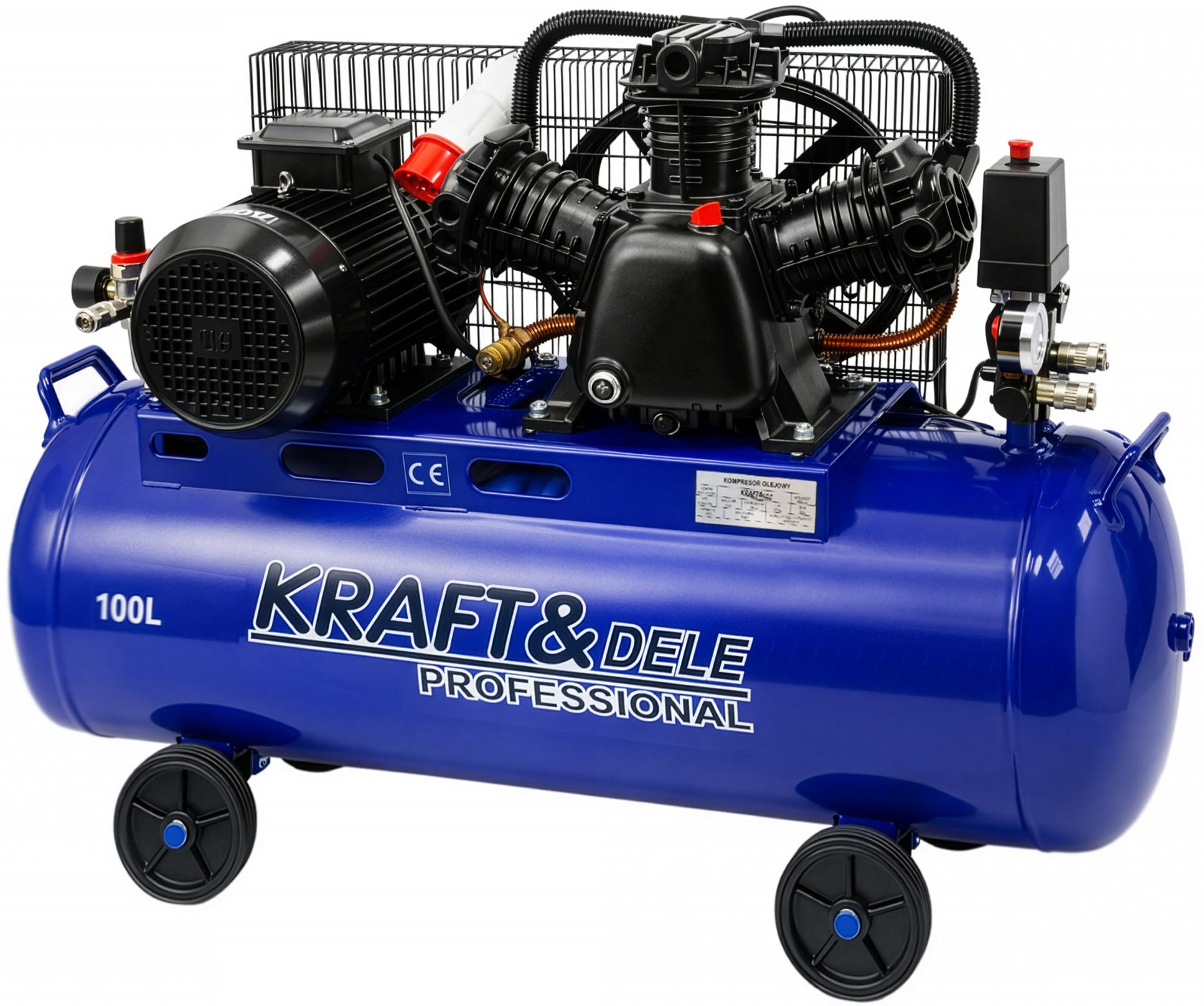 Oil compressor 100L 4100W 650L/min KD4066
