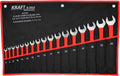 Combination wrenches 17pcs. CRV 6-36mm KD11051
