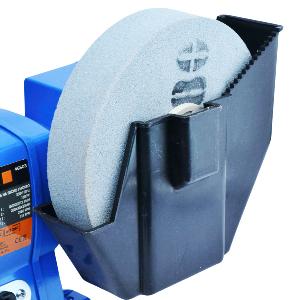 1850W Bench Grinder with 2 Dry and Wet Wheels