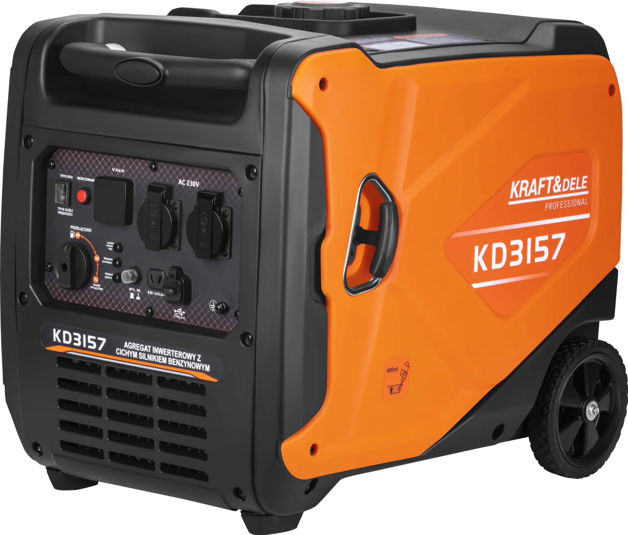 4.5kW 230V Inverter Generator KD3157
