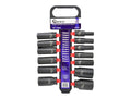 Long Impact Sockets Set 1/2" 10-32 mm (13 pcs)