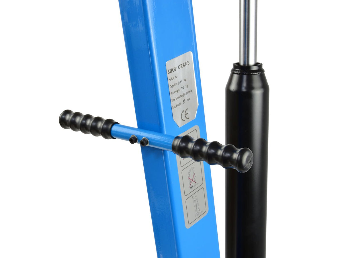 Low-profile Engine Shop Crane 1T PREMIUM