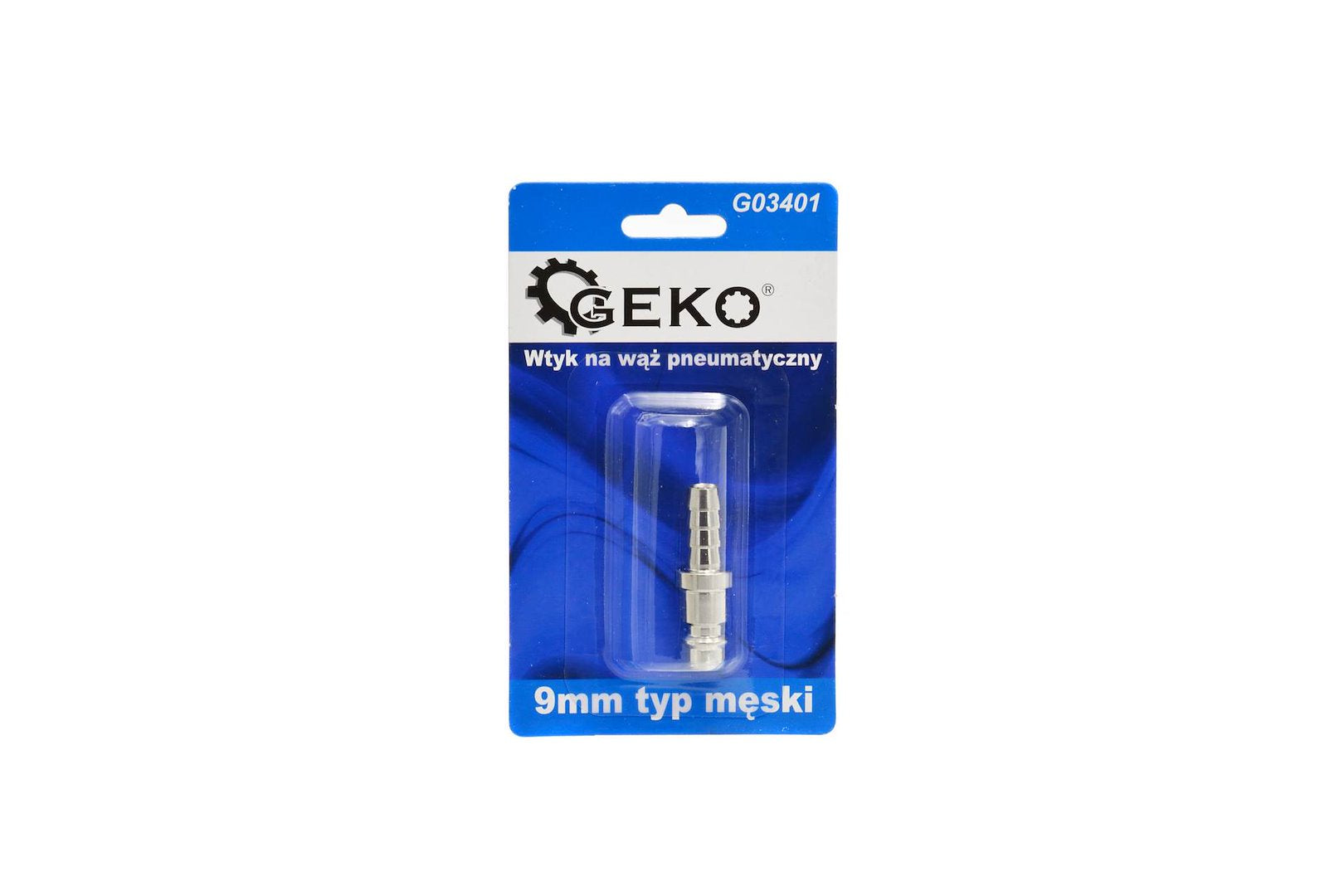 Male plug with 9 mm connection