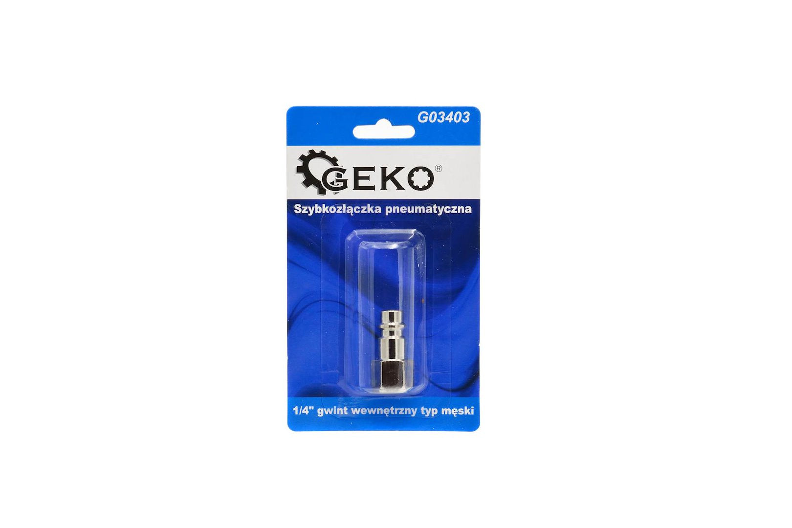 Male plug, internal thread 1/4\"
