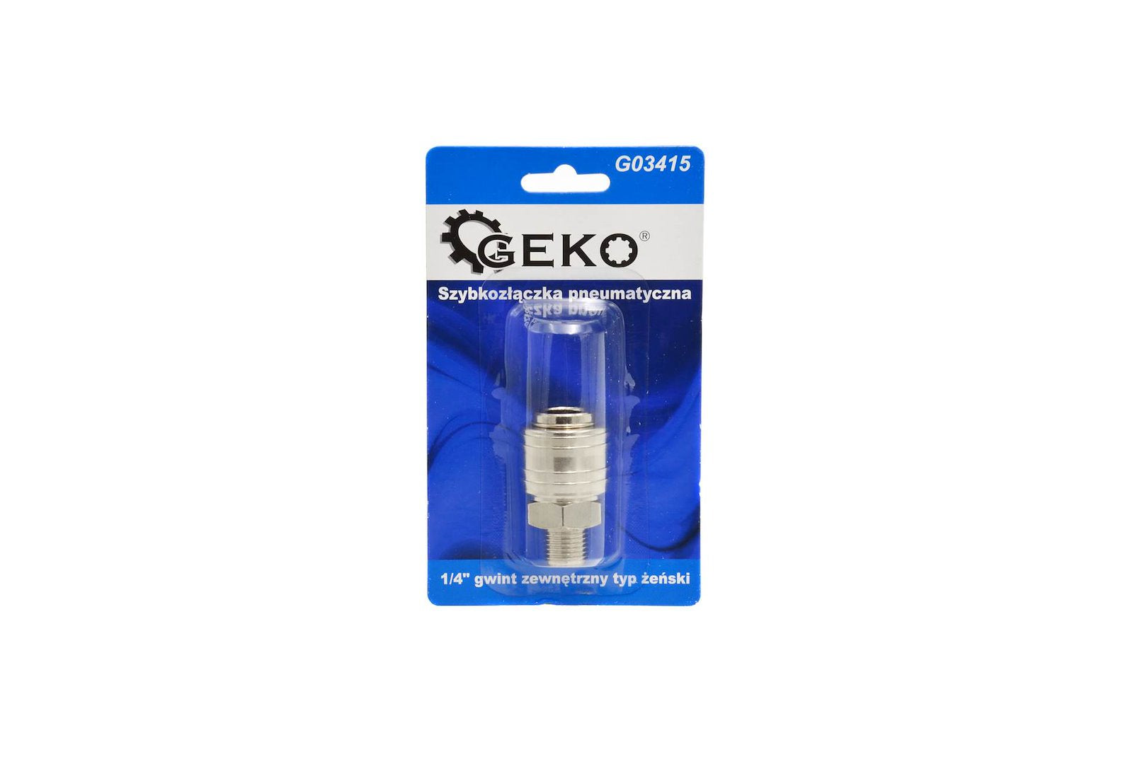 Quick coupler, female, external thread 1/4"