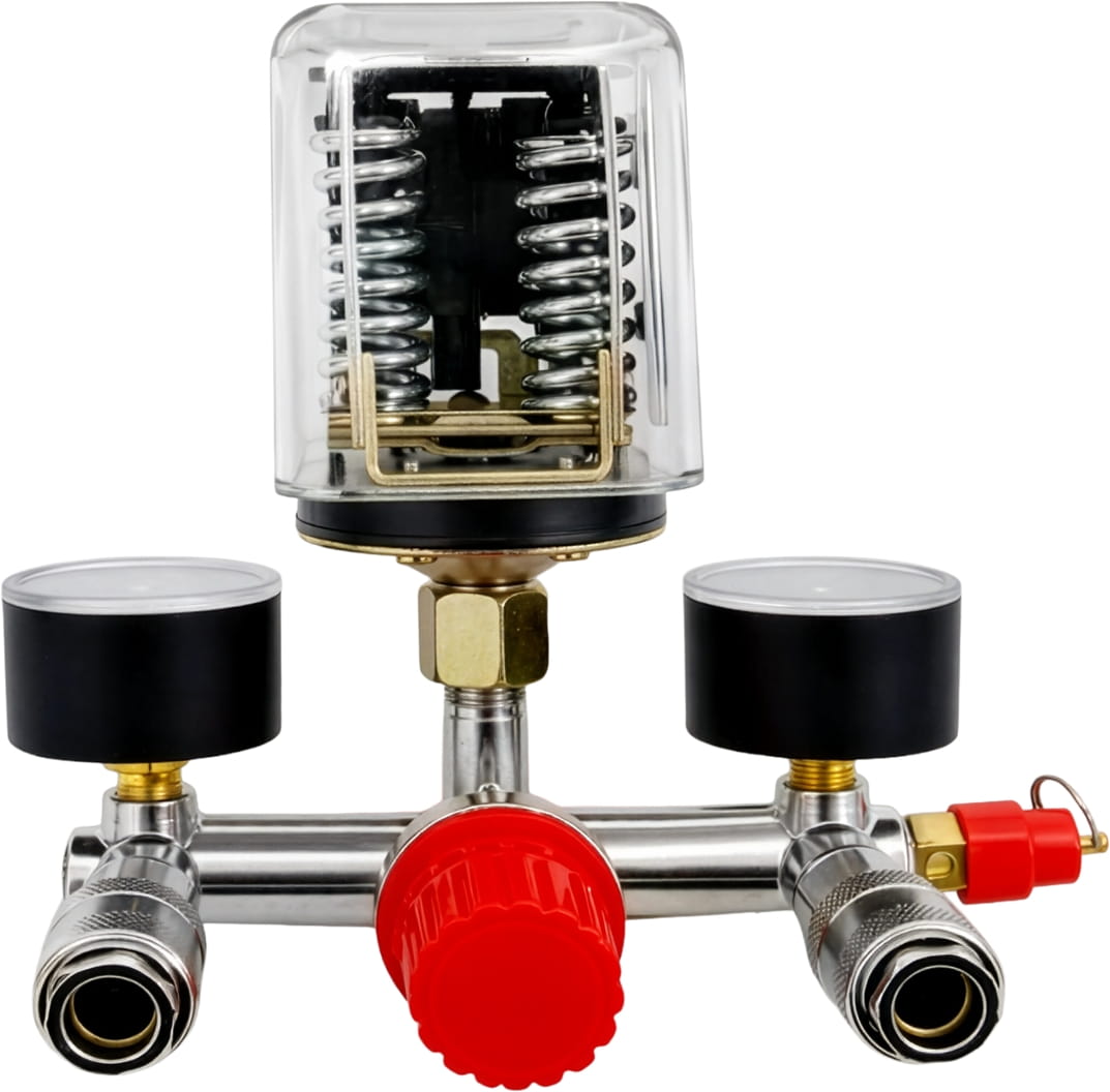 3-phase pressure switch + tee KD2169