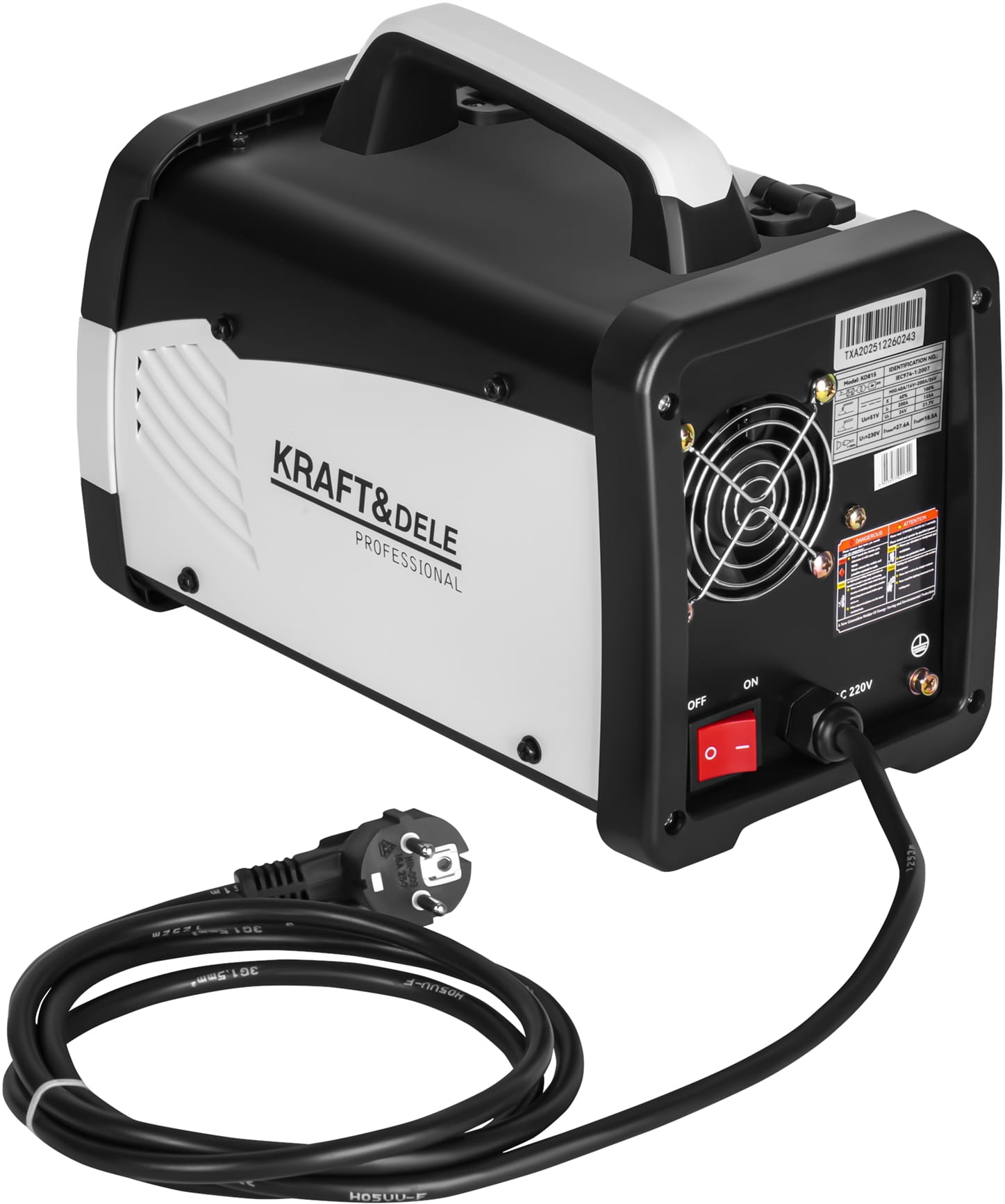 MIG Flux/MMA/TIG Welder 200A KD815