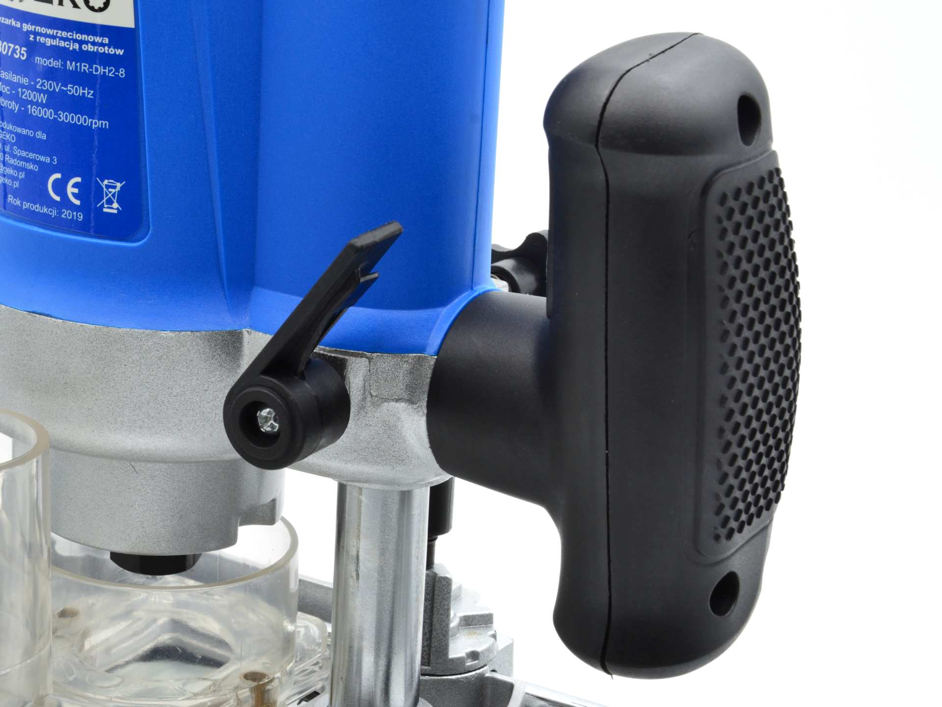 Wood router, 1200W, with adjustable power