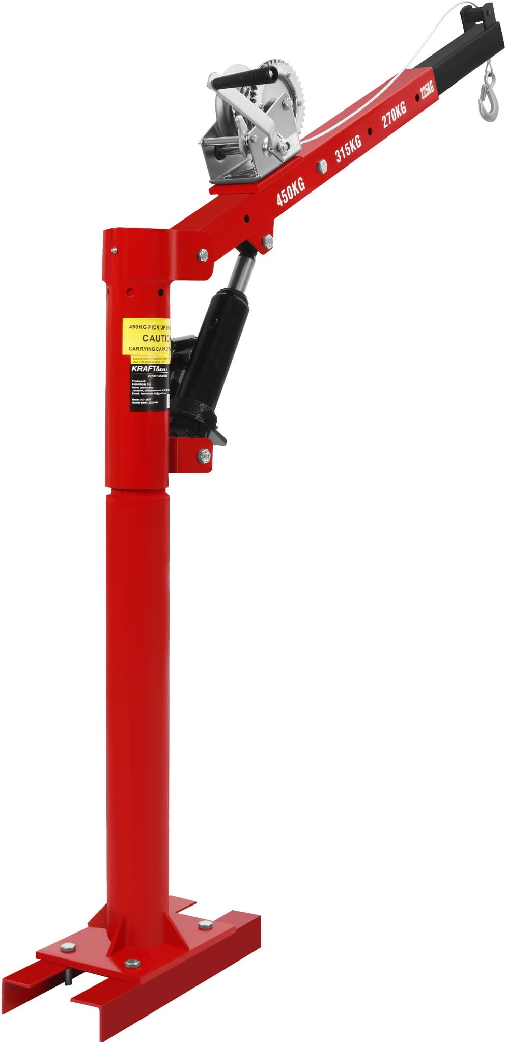 HDS crane car lift with 450KG winch KD12687