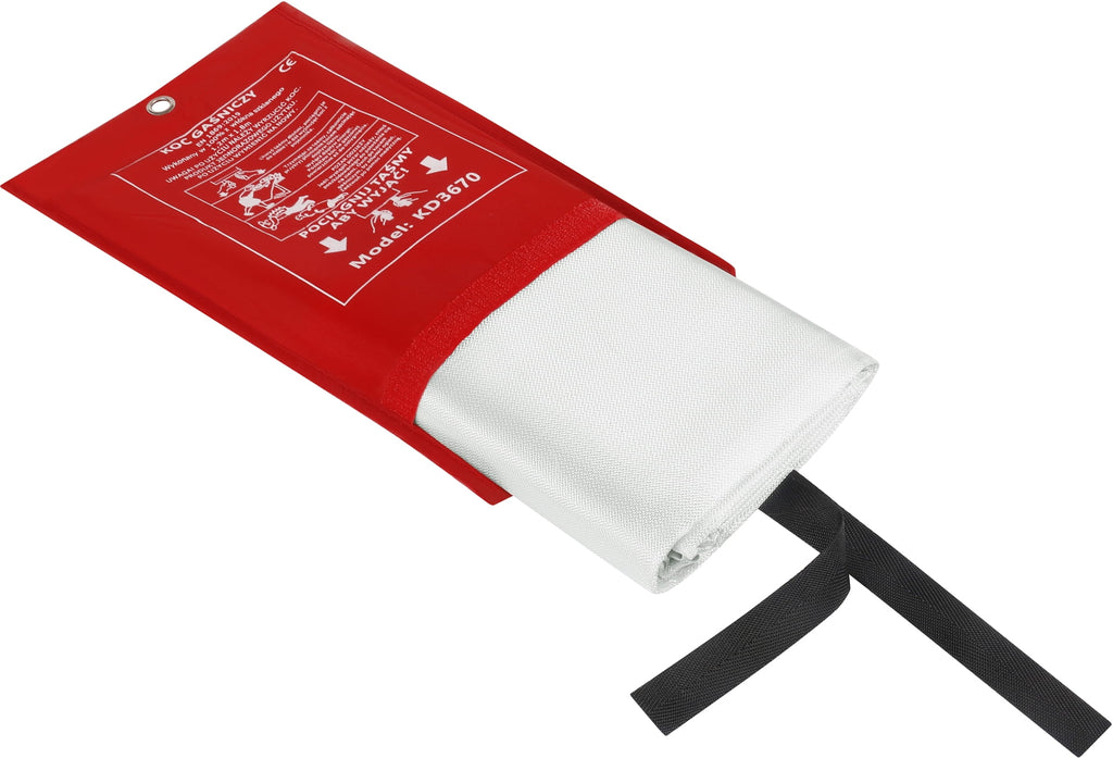 Fire blanket 1.2x1.8M fiberglass KD3670