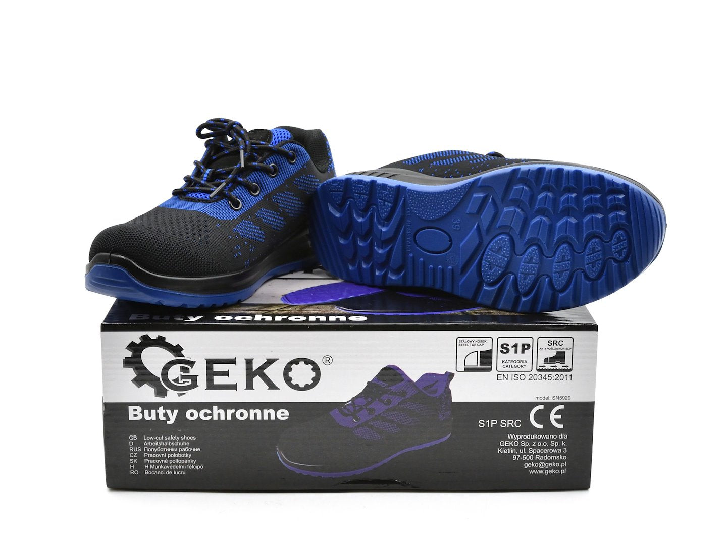 Safety shoes model No. 5 Fly Knitted S1P SRC - size 46