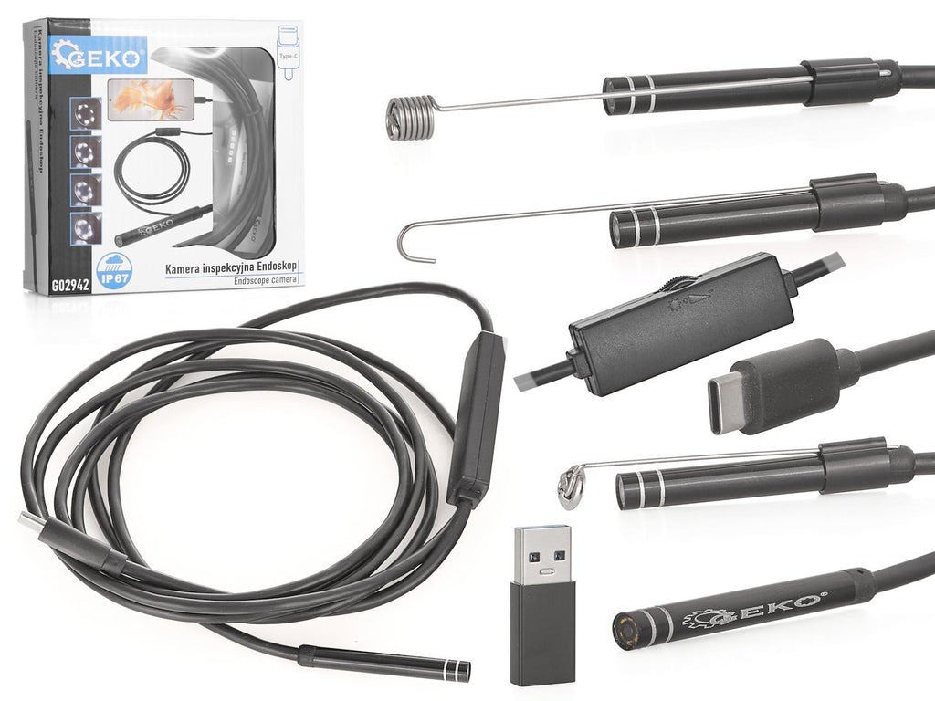 2 m endoscope with 5.5 m diameter camera