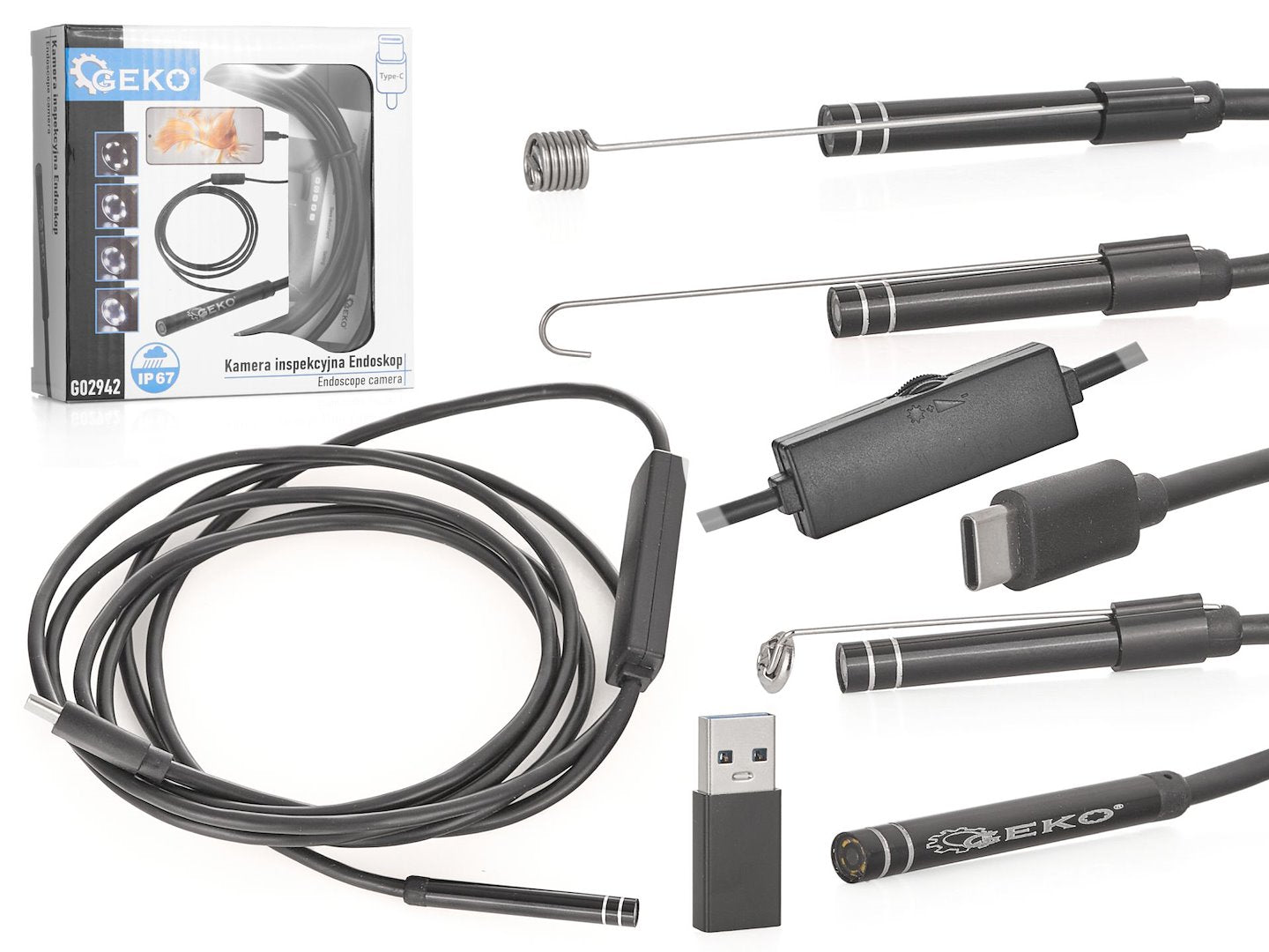 2 m endoscope with 5.5 m diameter camera