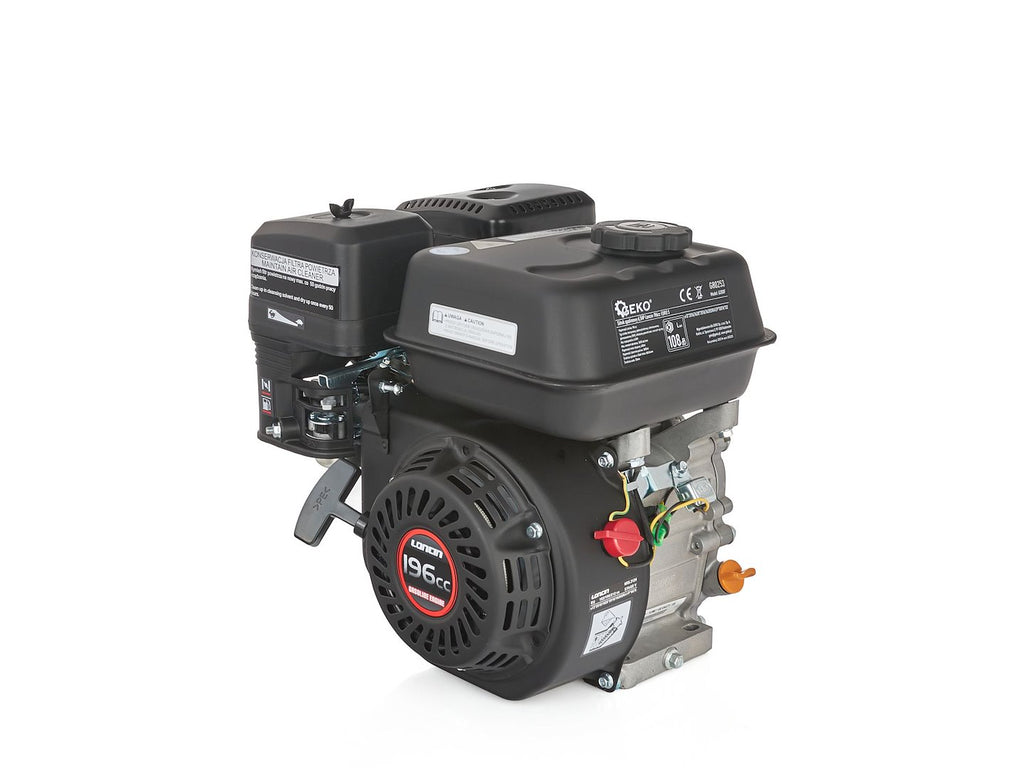 Gasoline Engine 6,5HP Loncin, 196cc 19mm Euro 5