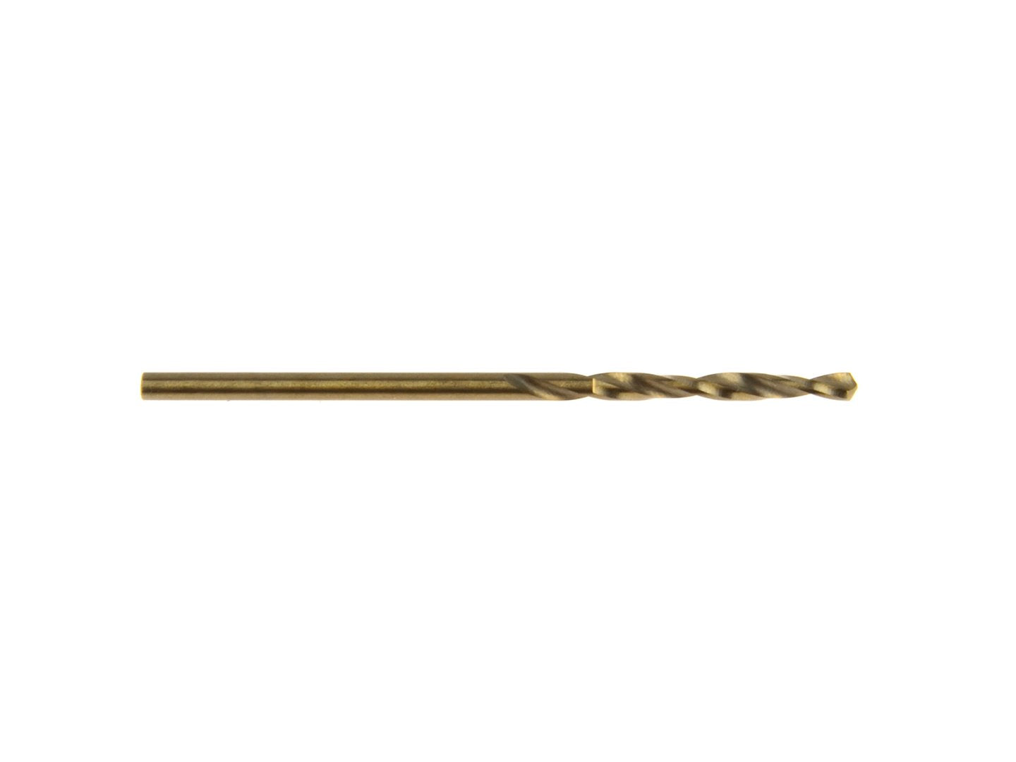 HSS Twist Drill for Metal with Cobalt, 1 mm – Pack of 10