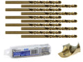 HSS twist drill for metal with cobalt 3.5 mm – Pack of 10