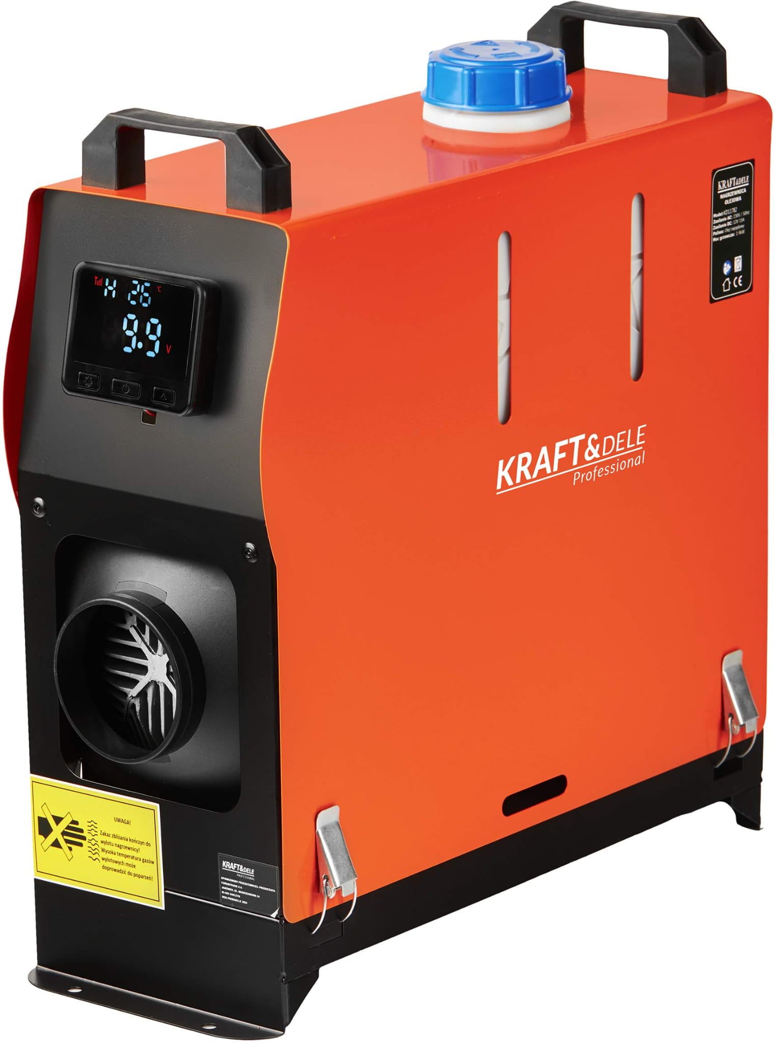 Oil heater 9kW 12V KD11782