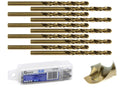 HSS twist drill for metal with cobalt 4.5 mm – Pack of 10