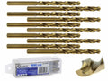 HSS twist drill for metal with cobalt, 8 mm – Pack of 10