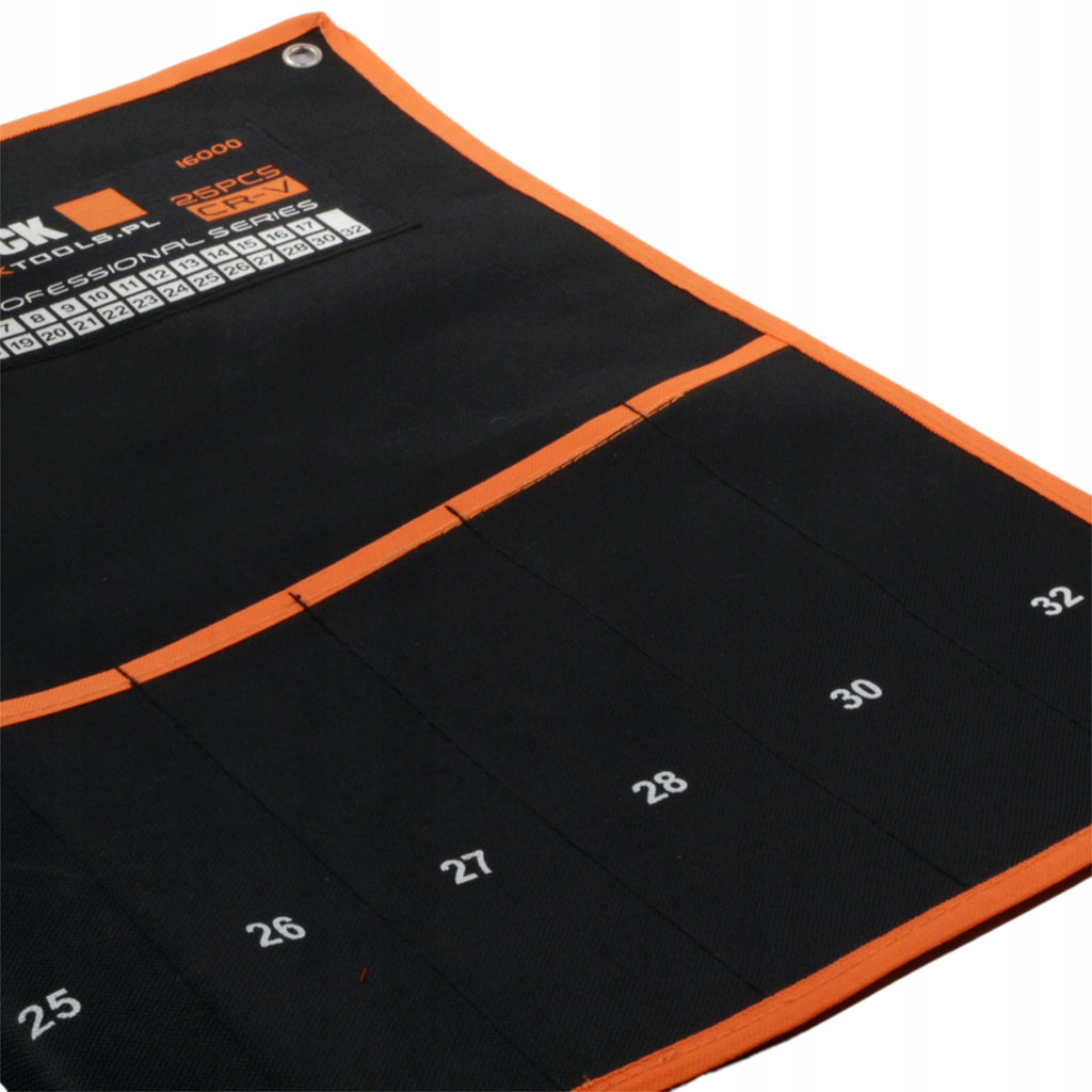 Cover Organizer for Flat Keys, Flat Eye, Flat Sheet Case 6-32mm Black