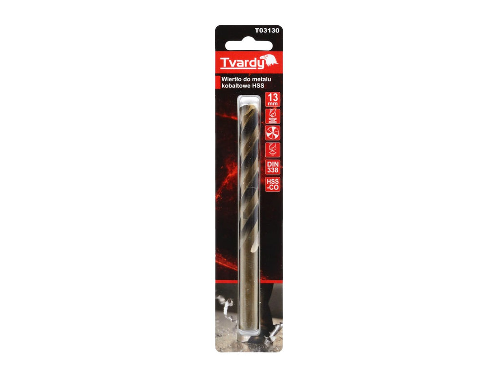 HSS Cobalt drill M35 3flutes sharp  13 mm