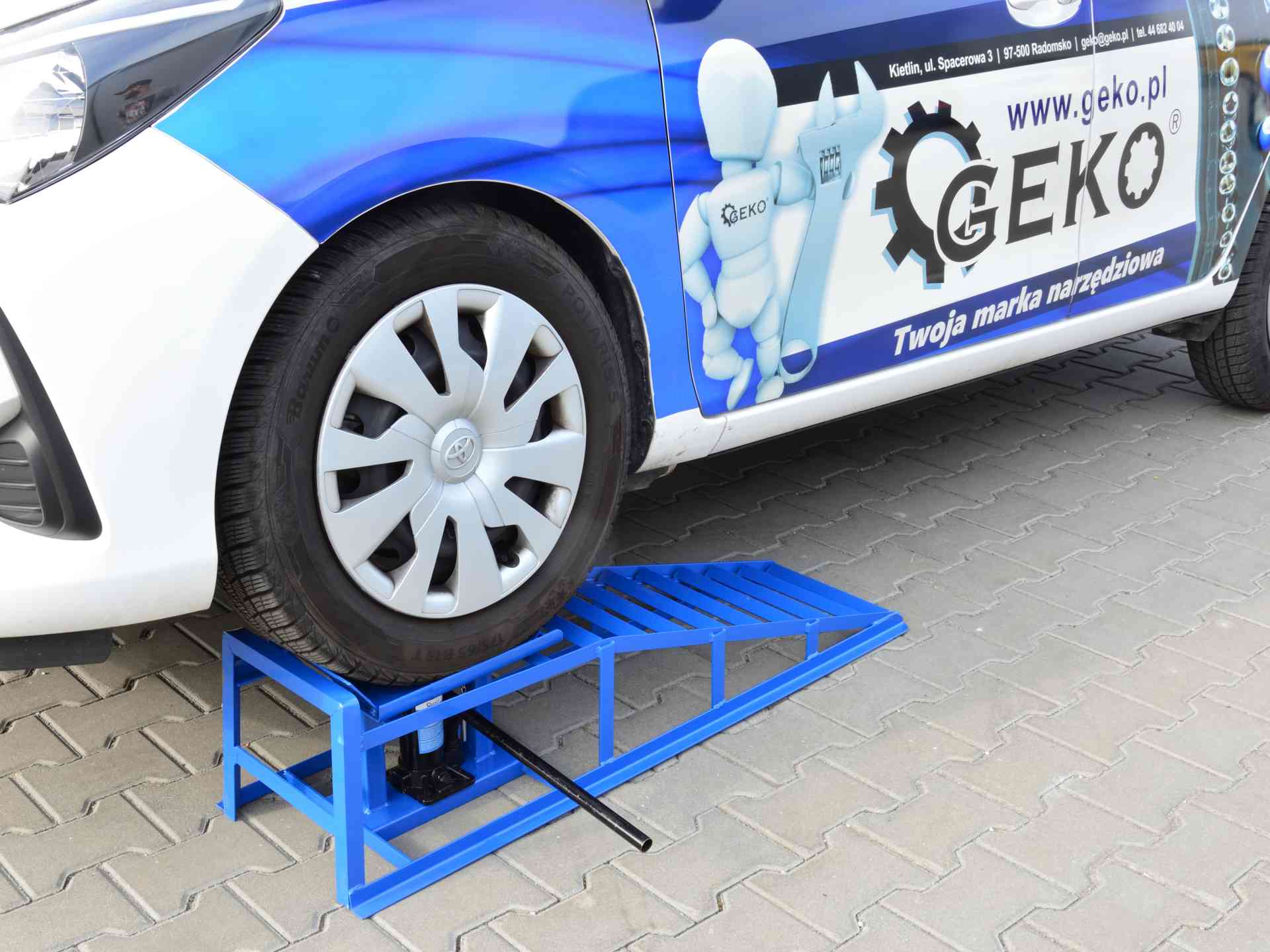 Hydraulic Car Ramp Lifting Jack 2T – Pack of 2