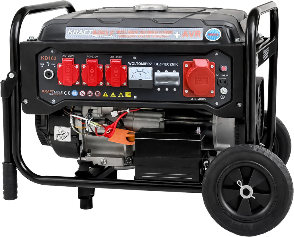 3500W Generator 12/230V/380V KD163