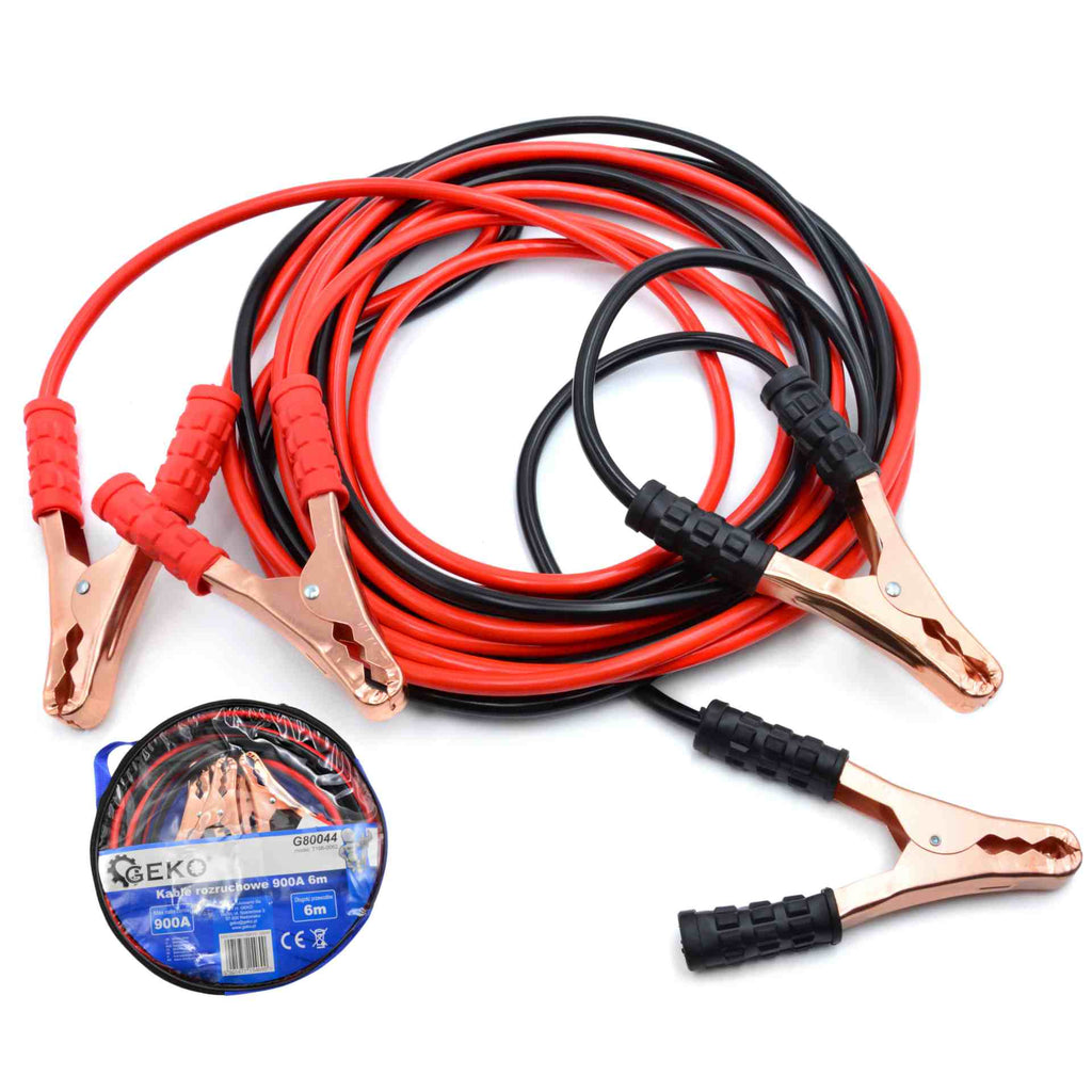 Booster cables 900A, 6 m