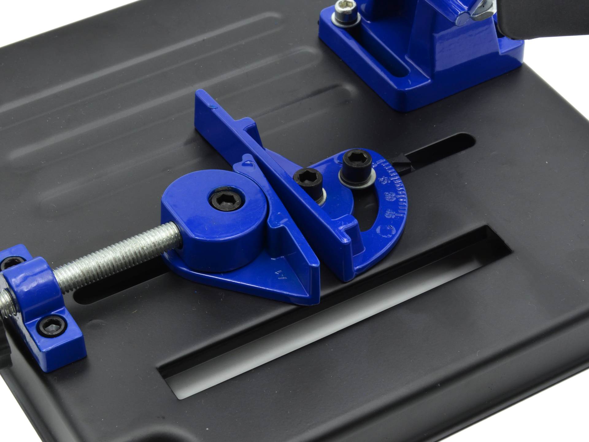 Angle grinder stand 115–125 mm